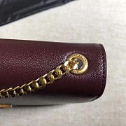 YSL Monogram Kate Grain De Poudre Embossed Leather 4961 - 6