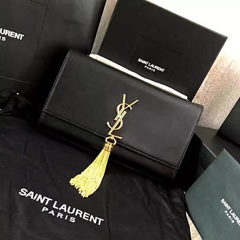 YSL Monogram Kate Bag With Gold Tassel 4983