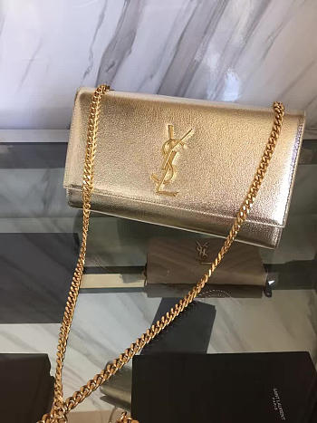 YSL Monogram Kate Gold 5001