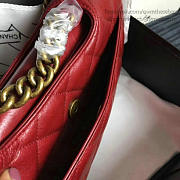Chanel Red Oil Wax Leather Perfect Edge Bag A14041 VS05760 - 6