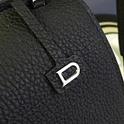 CohotBag delvaux calfskin mini le mutin saddle bag black 1499 - 3