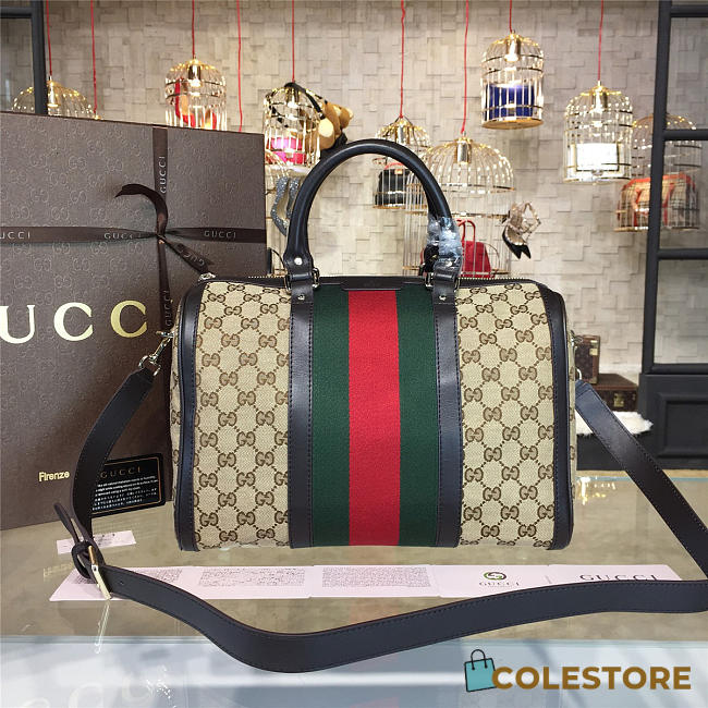 gucci gg supreme handle bag CohotBag 2219 - 1