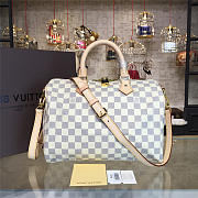 Colestore Louis Vuitton Speedy Bandoulière 30 Damier Azur Canvas - 1