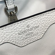 Louis Vuitton Capucines BB White 3448 - 6