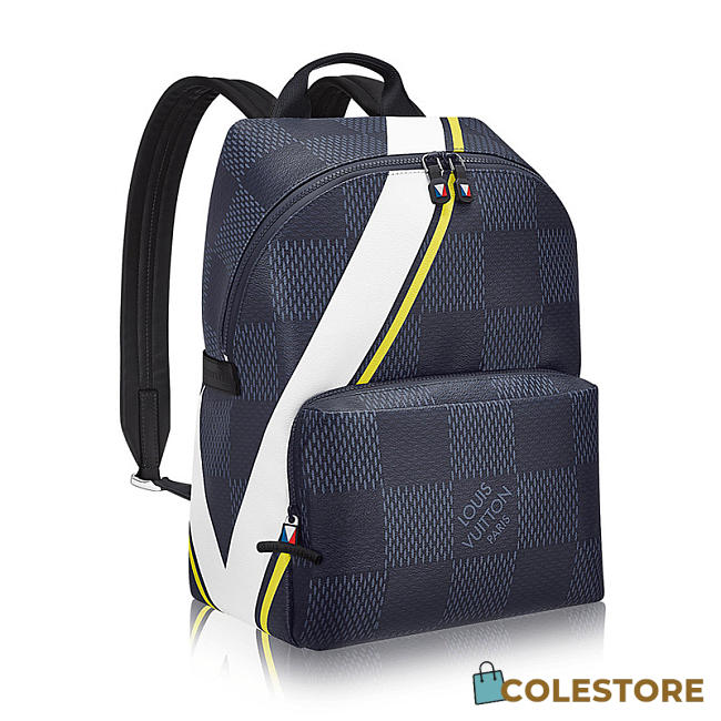 Louis Vuitton Damier Cobalt Apollo Backpack - 1