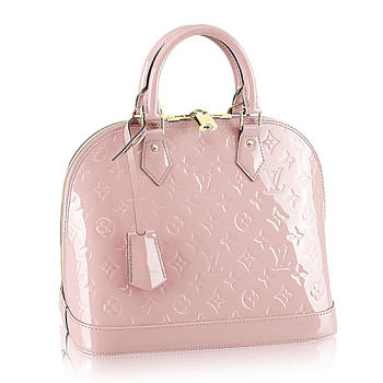 Louis Vuitton Alma PM Hornskin Monogram Vernis Leather M50412
