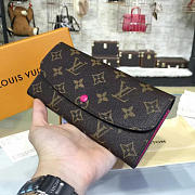  louis vuitton emilie wallet CohotBag  fuchsia 3575 - 4
