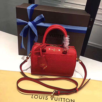Louis Vuitton Speedy 20 Red 3816