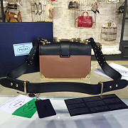Prada Cahier Leather Shoulder Bag 4203 - 4