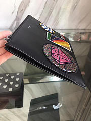 YSL Monogram Kate Clutch Black - 5