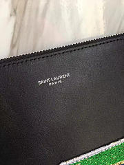 YSL Monogram Kate Clutch Black - 4