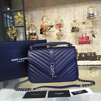 YSL Monogram College Blue 4793