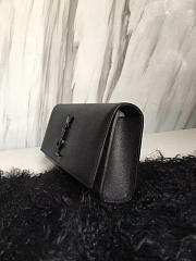 YSL Monogram Kate Clutch Grain De Poudre Embossed Leather 4956 - 6
