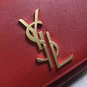 YSL Monogram Kate In Grain De Poudre Embossed Leather 4970 - 6