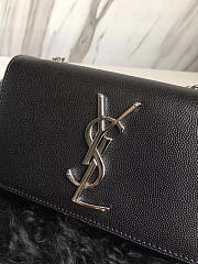 YSL Monogram Kate Grain De Poudre Embossed Leather 4989 - 4