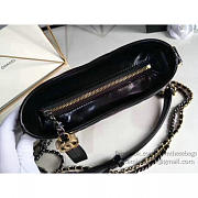 Chanel's Gabrielle Small Hobo Bagblack A91810 VS06725 - 6