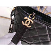 Chanel's Gabrielle Small Hobo Bagblack A91810 VS06725 - 2