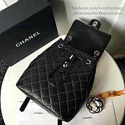 Chanel Caviar Quilted Lambskin Backpack Black 170303 VS03923 - 5