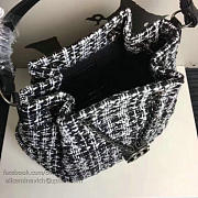 Chanel Black & White Bucket Bag Greena A13042 VS05802 - 5