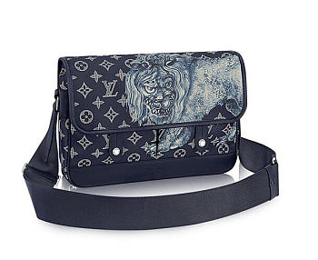 Louis Vuitton  Messenger Pm Monogram Canvas Lion M54248