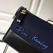 Chanel's Gabrielle Large Hobo Bag Blue - 3