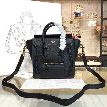 Celine Nano Leather Shoulder Bag Z1032