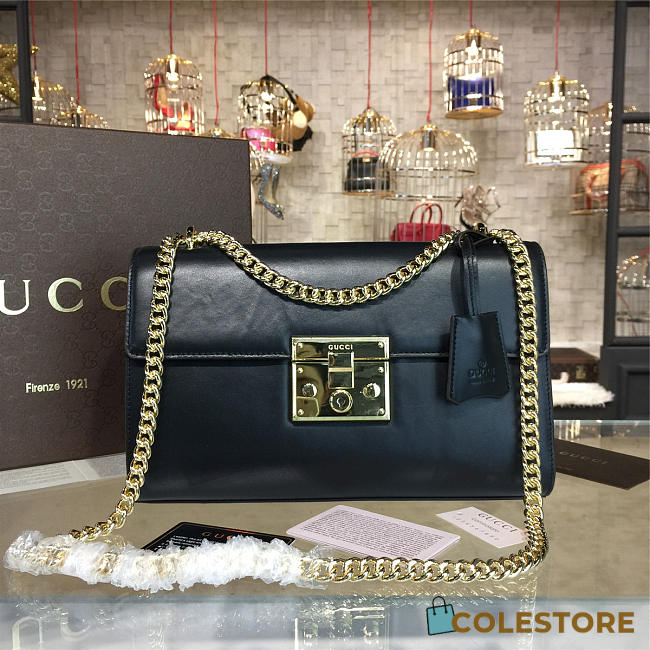 gucci gg leather padlock CohotBag 2171 - 1