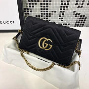 Gucci GG Leather WOC Black 2560 20cm - 1