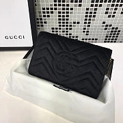 Gucci GG Leather WOC Black 2560 20cm - 6