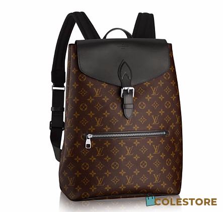 CohotBag lv palk monogram macassar canvas backpack m40637 black - 1