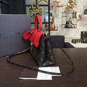 Louis Vuitton Monogram One Handle Flap Bag MM Red3296 - 5