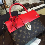 Louis Vuitton Monogram One Handle Flap Bag MM Red3296 - 2