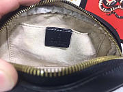 Gucci GG Marmont Matelassé Leather Belt Bag Black/White 476434 - 2