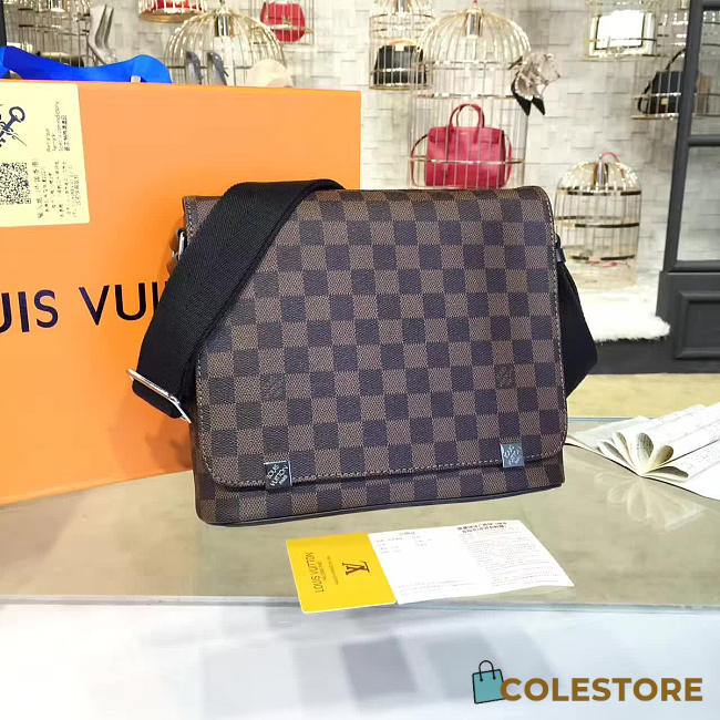  louis vuitton district CohotBag  pm damier ebene3429 - 1