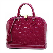 Louis Vuitton Alma Pm Hornskin Monogram Vernis Leather M50561 - 5