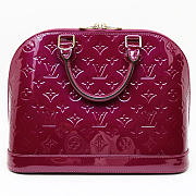 Louis Vuitton Alma Pm Hornskin Monogram Vernis Leather M50561 - 3