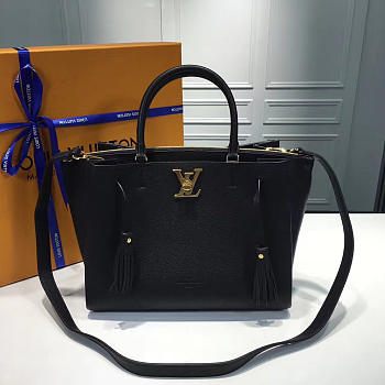 Louis Vuitton Lockme Black Noir 3637