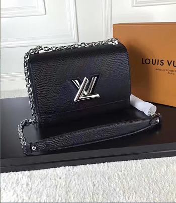 Louis Vuitton Twist Black Mm Noir M3682