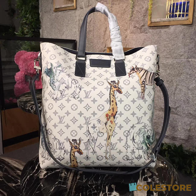 Louis Vuitton Atlas Tote Giraffe 3763 - 1