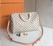 Louis Vuitton Speedy 35 Damier Azur Canvas 3805 - 6