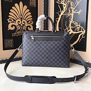 Louis Vuitton Porte Documents  Jour Damier Cobalt Canvas 3834 - 1