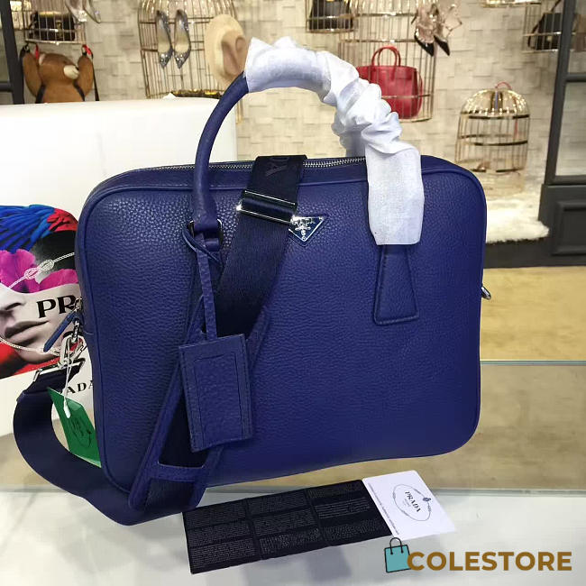 Prada Leather Briefcase 4205 - 1