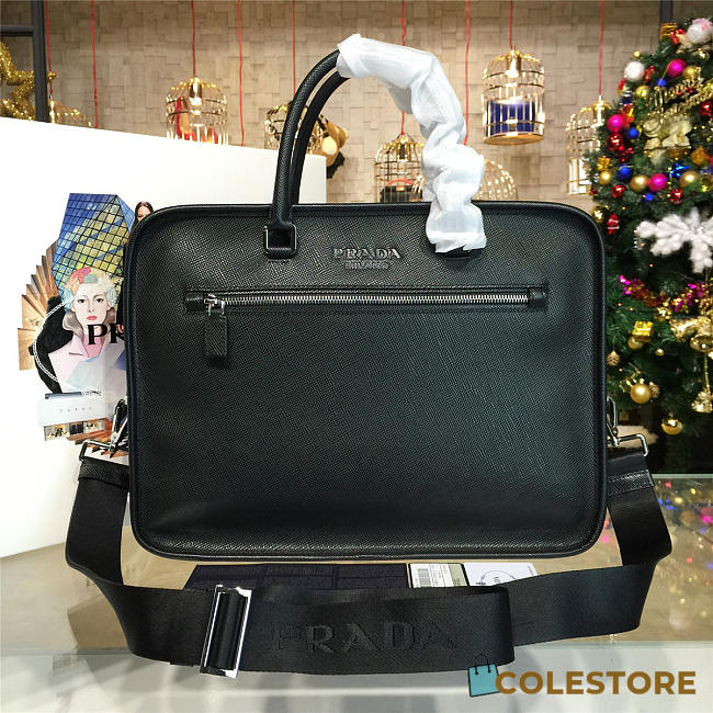 Prada Leather Briefcase 4209 - 1