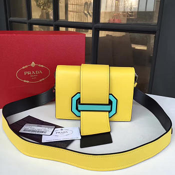 Prada Plex Ribbon In Yellow Bright  4267