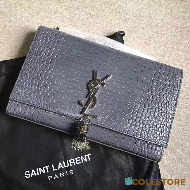 YSL Monogram Kate Bag With Leather Tassel 4952 - 1