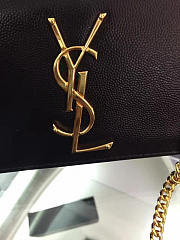 YSL Monogram Kate Grain De Poudre Embossed Leather 4986 - 6