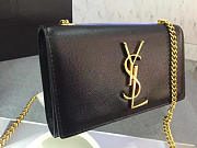YSL Monogram Kate Grain De Poudre Embossed Leather 4986 - 5