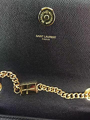 YSL Monogram Kate Grain De Poudre Embossed Leather 4986 - 2