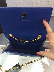 YSL Monogram Kate Grain De Poudre Embossed Leather 4987 - 3