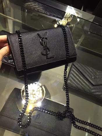 YSL Monogram Kate In Grain De Poudre Embossed Leather5016